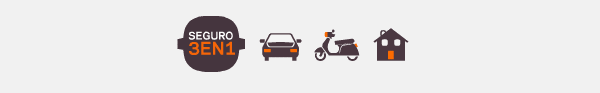 Icono coche, moto y casa