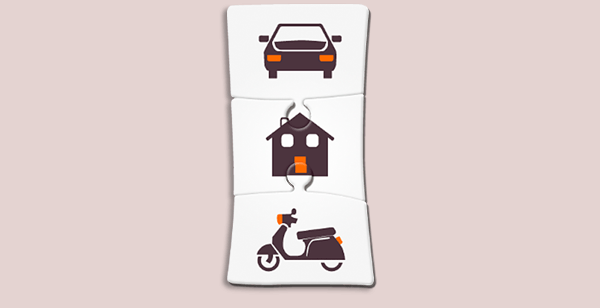 Moto entre unas manos